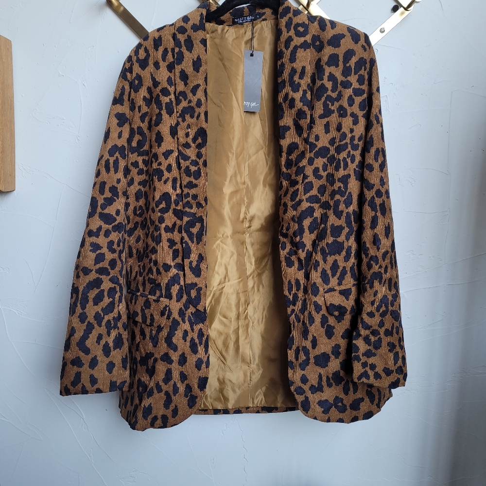 NWT Year of the Cat Nasty Gal Blazer